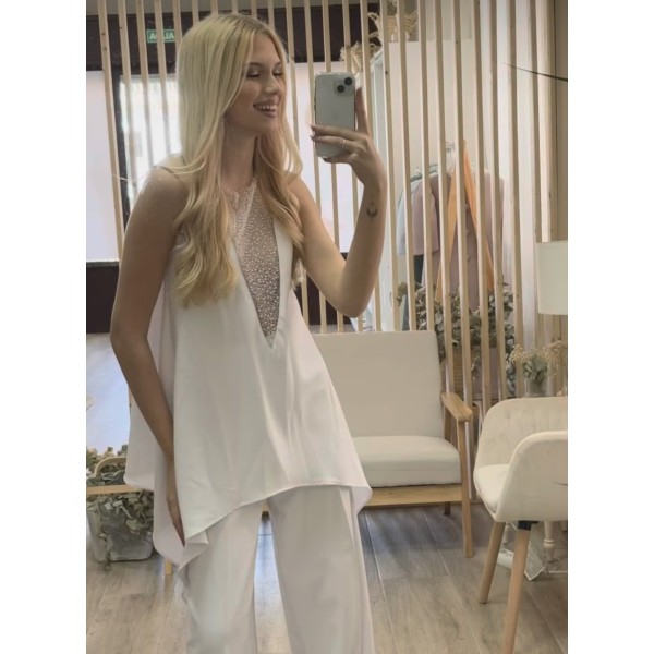 CONJUNTO ÁNGELA SIN MANGAS