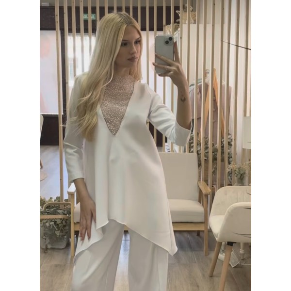 CONJUNTO ÁNGELA CON MANGAS