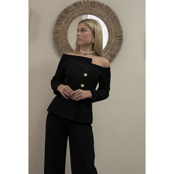 ROBERTA NEGRO CON PANTALON