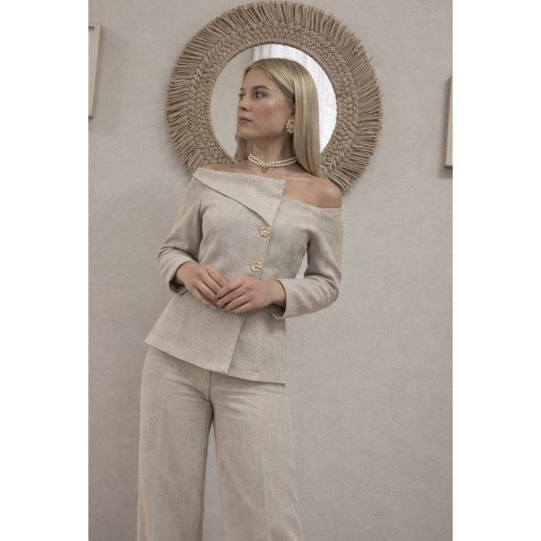 ROBERTA PANTALON CAMEL