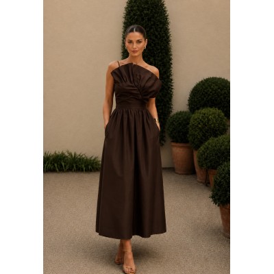 Vestido Lola marrón