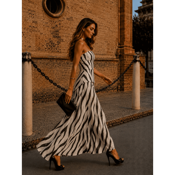 IVANA ANIMAL PRINT NEGRO O MARRON