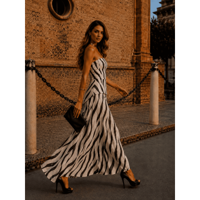 IVANA ANIMAL PRINT NEGRO O MARRON